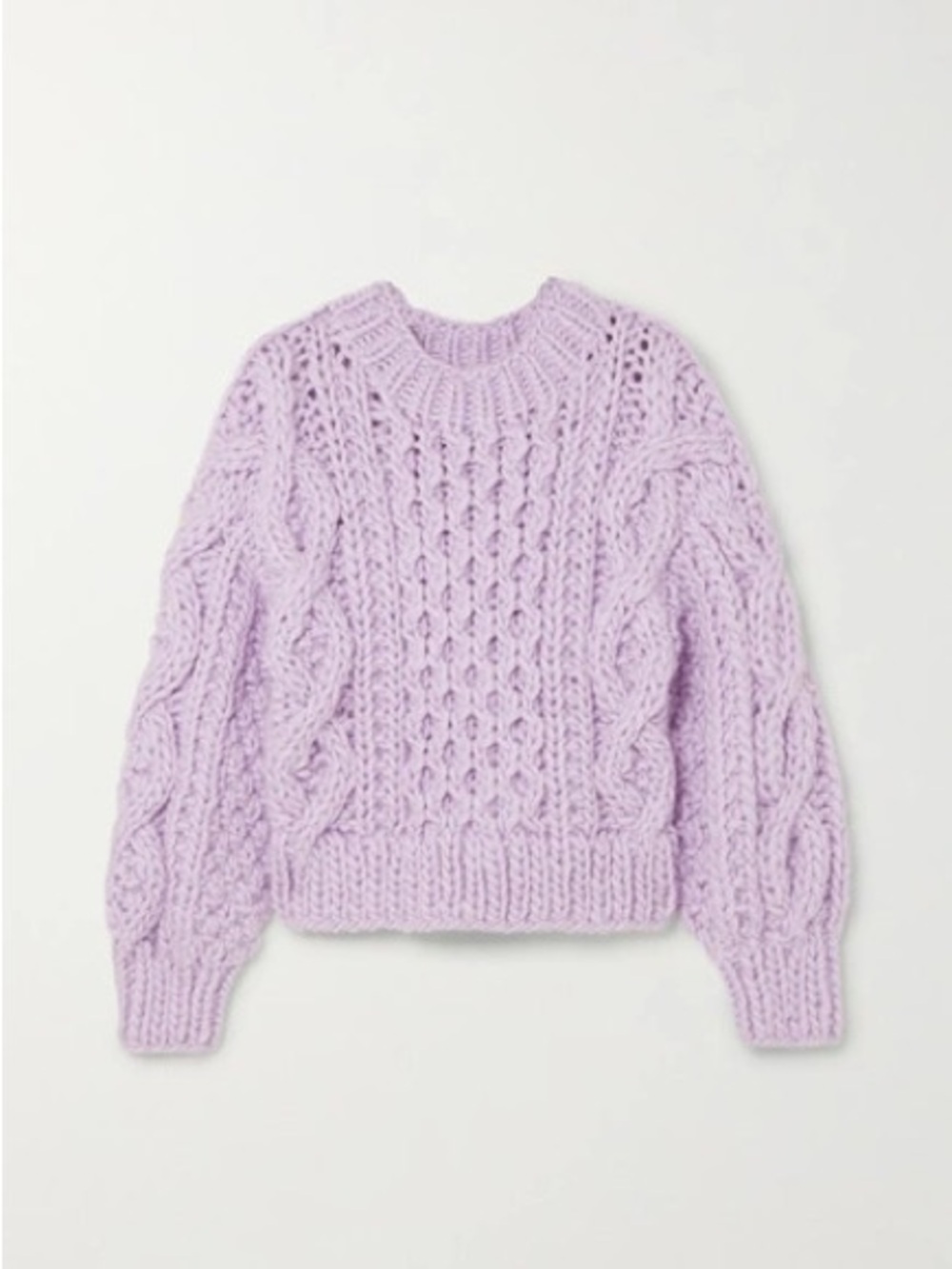 I Love Mr. Mittens • NWT Aran Cropped Sweater
